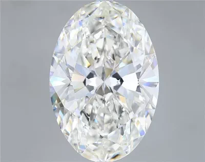 10.05ct F VVS2 Rare Carat Ideal Cut Oval Lab Grown Diamond