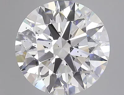 8.08ct F SI1 Rare Carat Ideal Cut Round Lab Grown Diamond