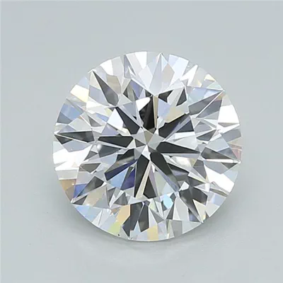 2.02ct E VS2 Rare Carat Ideal Cut Round Lab Grown Diamond