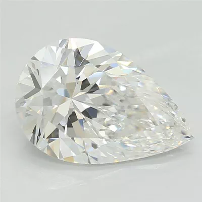 1.51ct D VS1 Rare Carat Ideal Cut Pear Lab Grown Diamond