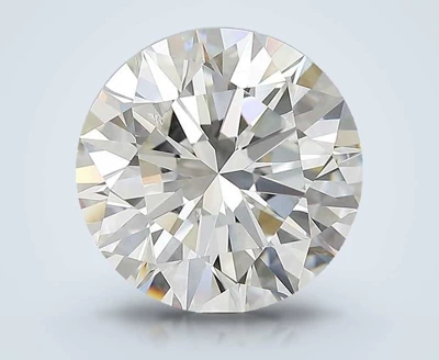 4.01ct H VS2 Rare Carat Ideal Cut Round Diamond