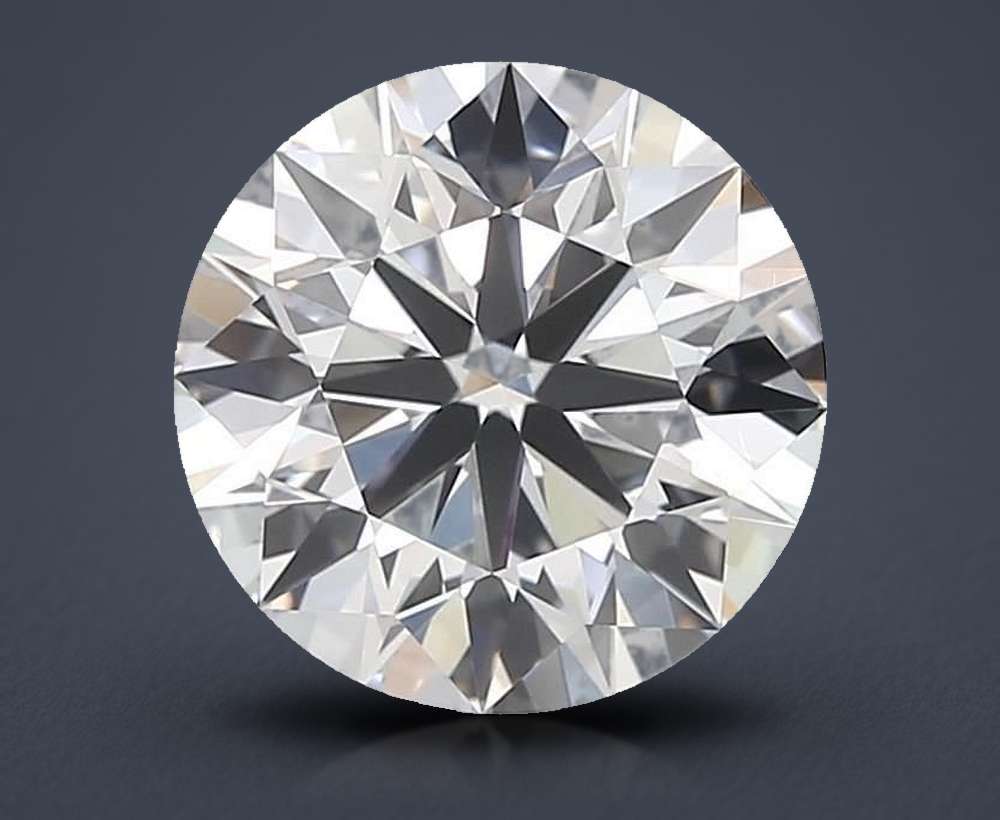 2.73ct E IF Rare Carat Ideal Cut Round Lab Grown Diamond