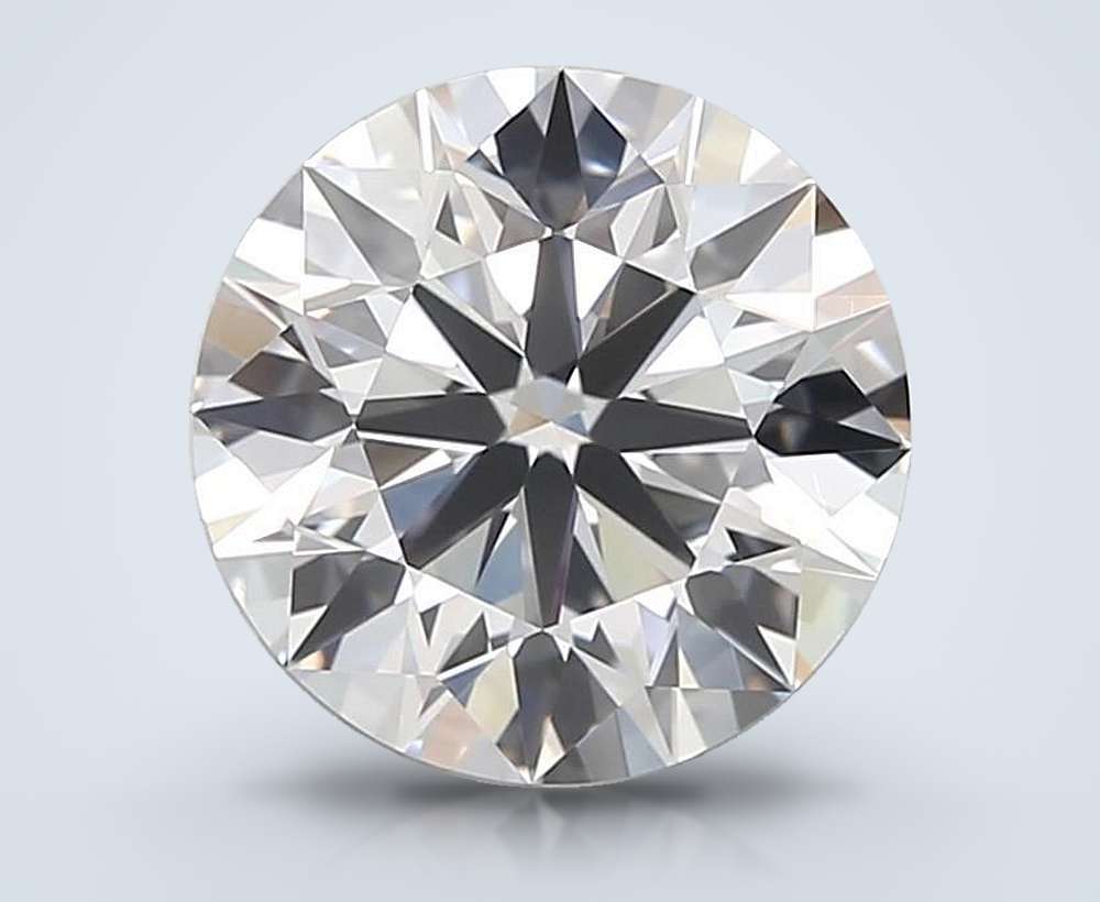 2.73ct E IF Rare Carat Ideal Cut Round Lab Grown Diamond