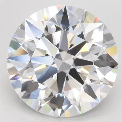 7.44ct F IF Rare Carat Ideal Cut Round Lab Grown Diamond