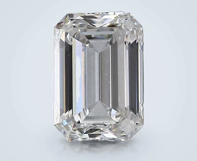 2.53ct H VS1 Rare Carat Ideal Cut Emerald Lab Grown Diamond