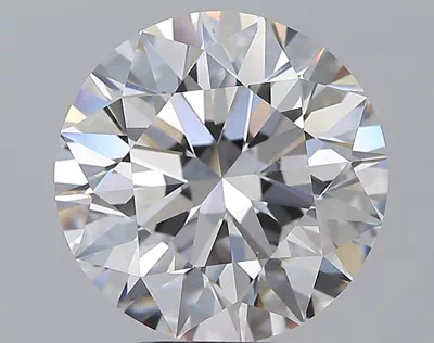 5.00ct D VS2 Rare Carat Ideal Cut Round Diamond