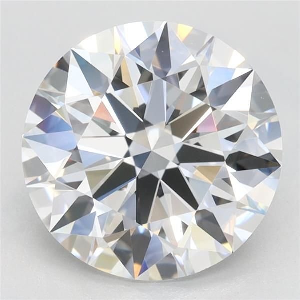 2.93ct D VVS1 Rare Carat Ideal Cut Round Lab Grown Diamond
