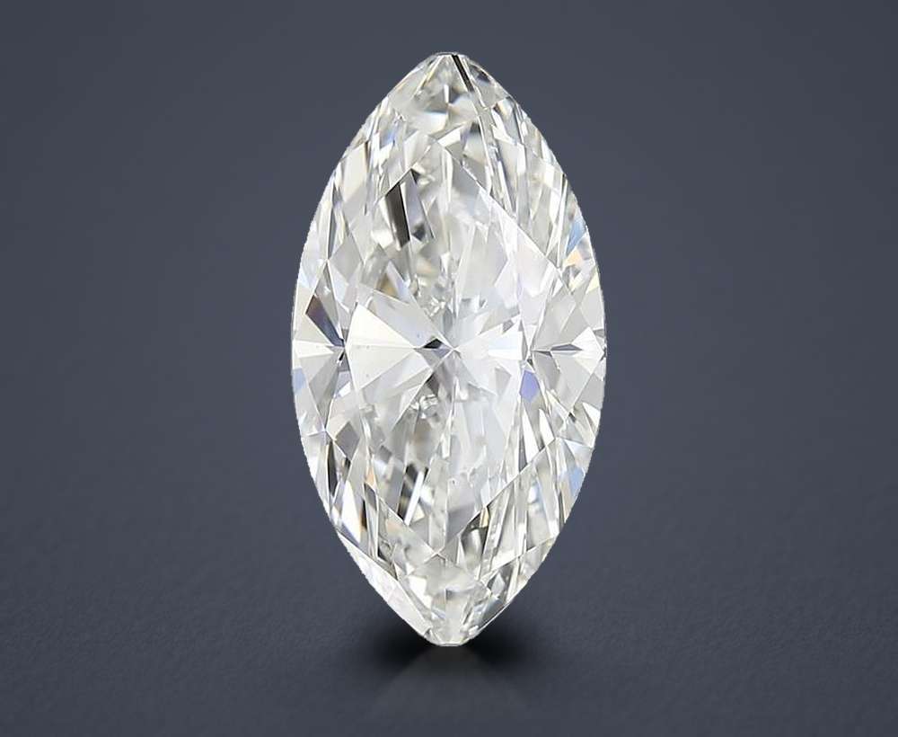 3.05ct I VS2 Rare Carat Ideal Cut Marquise Diamond