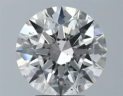 3.11ct E SI1 Rare Carat Ideal Cut Round Lab Grown Diamond