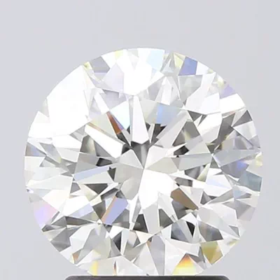 2.13ct H VVS2 Rare Carat Ideal Cut Round Lab Grown Diamond