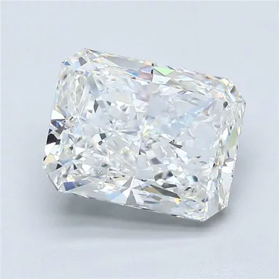 3.02ct G SI1 Rare Carat Ideal Cut Radiant Diamond