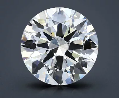 6.12ct H VVS1 Rare Carat Ideal Cut Round Diamond