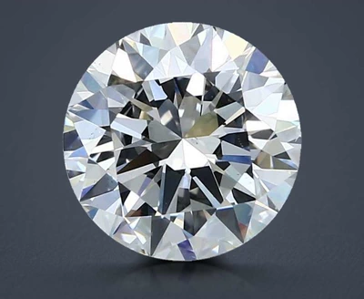 3.01ct J SI1 Rare Carat Ideal Cut Round Diamond