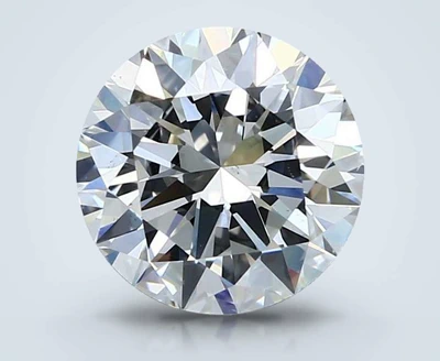 3.01ct J SI1 Rare Carat Ideal Cut Round Diamond