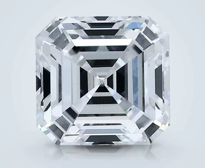 1.39ct D VS1 Rare Carat Ideal Cut Asscher Lab Grown Diamond