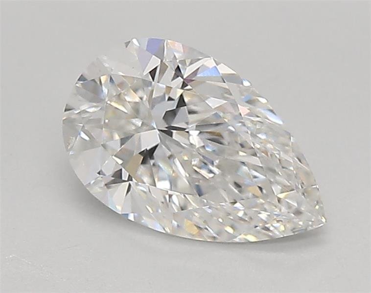 0.98ct E VVS2 Rare Carat Ideal Cut Pear Lab Grown Diamond