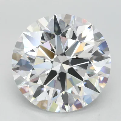 4.27ct D FL Rare Carat Ideal Cut Round Lab Grown Diamond