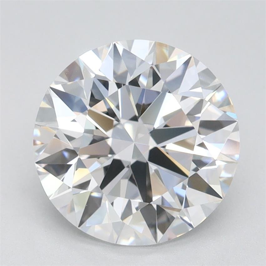 2.09ct F VS1 Rare Carat Ideal Cut Round Lab Grown Diamond