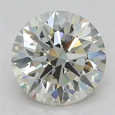 3.02ct J VS1 Rare Carat Ideal Cut Round Lab Grown Diamond