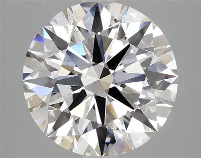 3.81ct F SI1 Rare Carat Ideal Cut Round Lab Grown Diamond