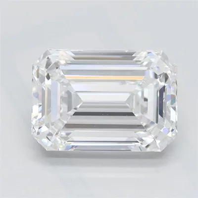 1.56ct F VS1 Excellent Cut Emerald Lab Grown Diamond