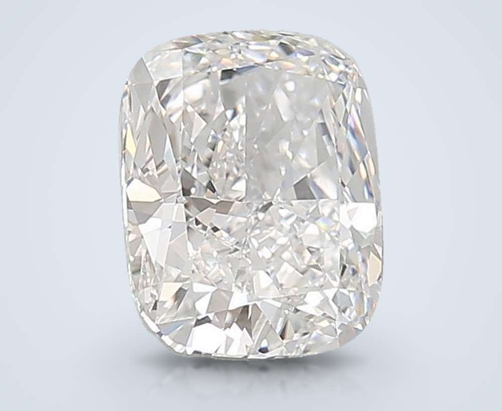5.33ct E VVS2 Rare Carat Ideal Cut Cushion Lab Grown Diamond
