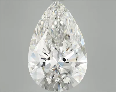 10.33ct F VVS2 Rare Carat Ideal Cut Pear Lab Grown Diamond