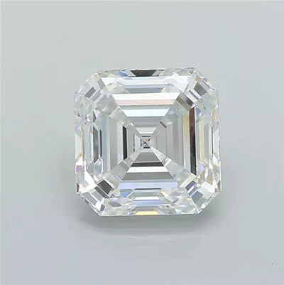2.07ct F VS1 Rare Carat Ideal Cut Asscher Lab Grown Diamond