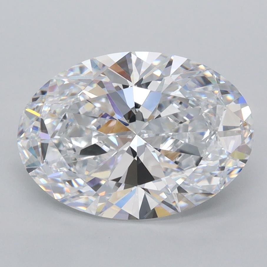2.43ct D VVS1 Rare Carat Ideal Cut Oval Lab Grown Diamond