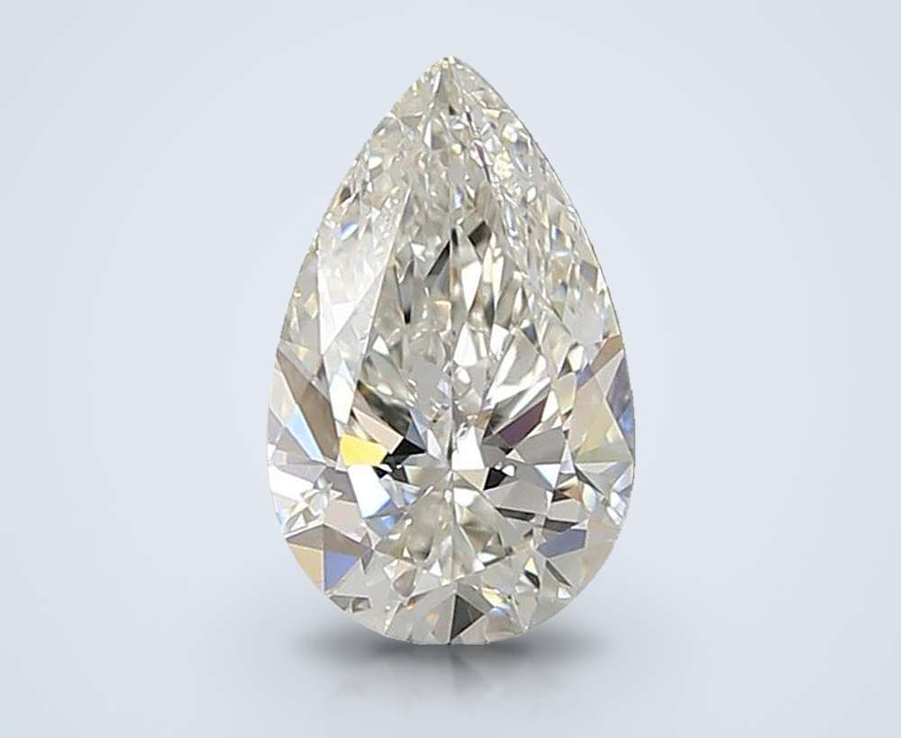 1.53ct G VVS1 Rare Carat Ideal Cut Pear Lab Grown Diamond