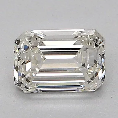 1.01ct I VS2 Rare Carat Ideal Cut Emerald Diamond