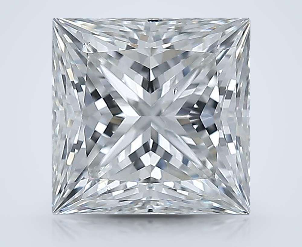2.66ct I SI1 Rare Carat Ideal Cut Princess Diamond