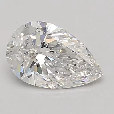 0.94ct E VS2 Rare Carat Ideal Cut Pear Lab Grown Diamond
