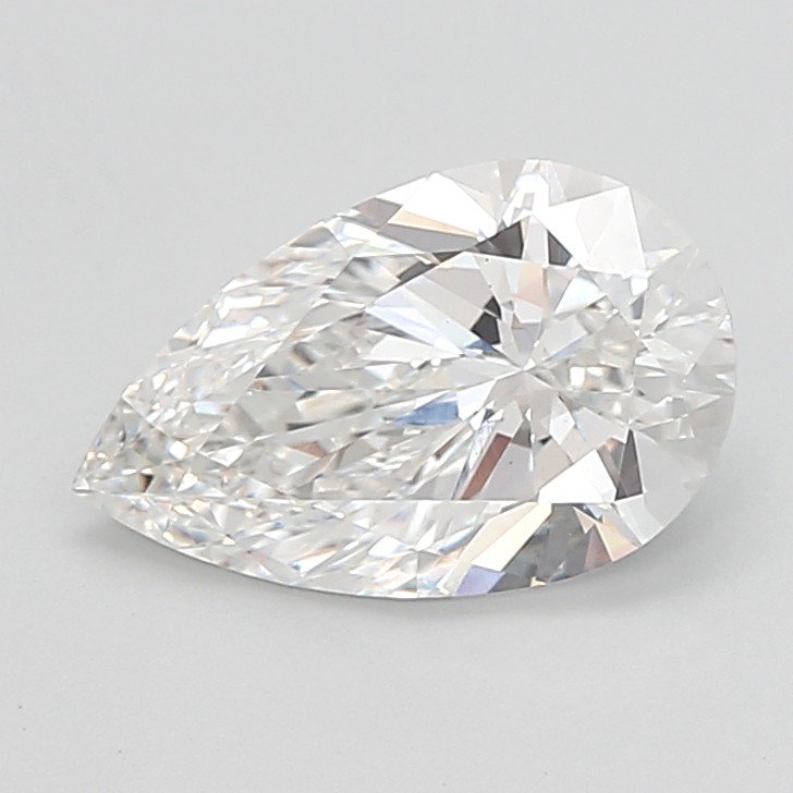 3.03ct E VS1 Rare Carat Ideal Cut Pear Lab Grown Diamond