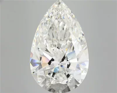 10.31ct G VVS2 Rare Carat Ideal Cut Pear Lab Grown Diamond