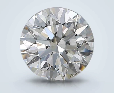 3.50ct J SI2 Rare Carat Ideal Cut Round Diamond