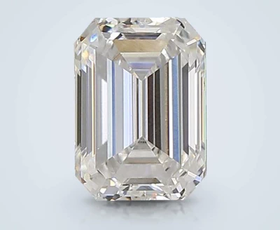 1.38ct E VVS2 Rare Carat Ideal Cut Emerald Lab Grown Diamond