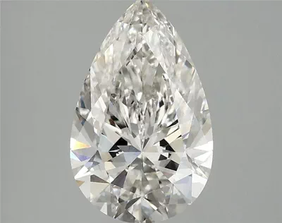 2.02ct H VS1 Rare Carat Ideal Cut Pear Lab Grown Diamond