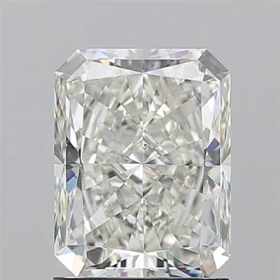 1.74ct I VS2 Rare Carat Ideal Cut Radiant Diamond