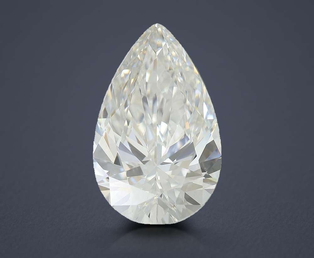 5.22ct G VS1 Rare Carat Ideal Cut Pear Lab Grown Diamond