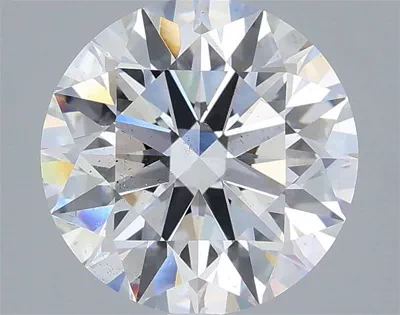 3.10ct E SI1 Rare Carat Ideal Cut Round Lab Grown Diamond