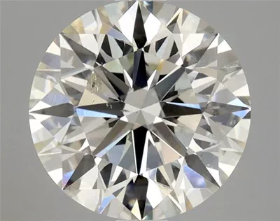 2.70ct J SI2 Rare Carat Ideal Cut Round Diamond