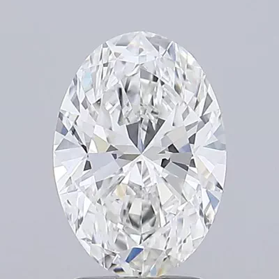 2.19ct H VVS2 Rare Carat Ideal Cut Oval Lab Grown Diamond