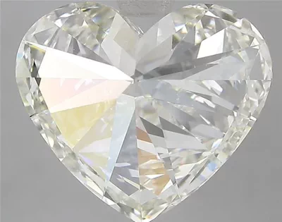 6.01ct J VVS2 Rare Carat Ideal Cut Heart Diamond
