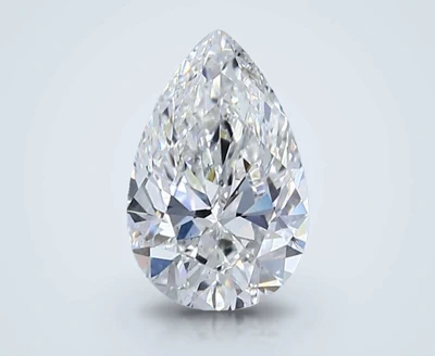 1.31ct F VS2 Rare Carat Ideal Cut Pear Diamond