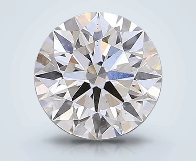 1.71ct F VS2 Rare Carat Ideal Cut Round Lab Grown Diamond