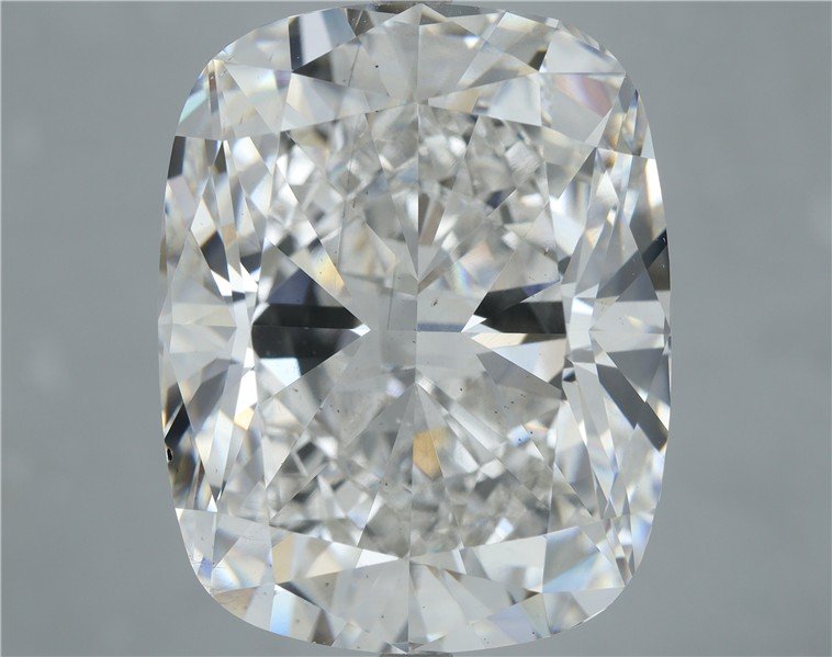 17.57ct F VS2 Rare Carat Ideal Cut Cushion Lab Grown Diamond
