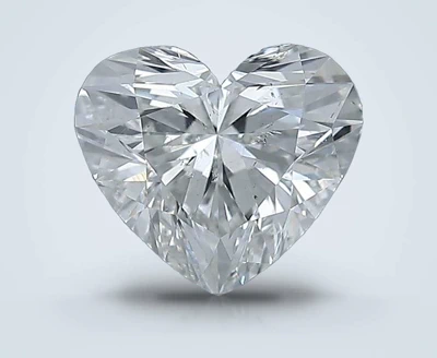 1.08ct I SI2 Rare Carat Ideal Cut Heart Diamond