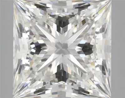 9.05ct G VVS2 Rare Carat Ideal Cut Princess Lab Grown Diamond