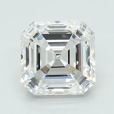 1.44ct D VVS2 Rare Carat Ideal Cut Asscher Lab Grown Diamond